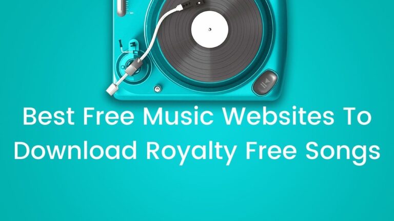 20 Best Free Music Websites To Download Royalty Free Songs In 2021