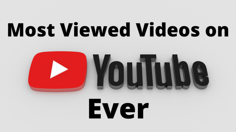 20 Most Viewed Videos on YouTube Ever