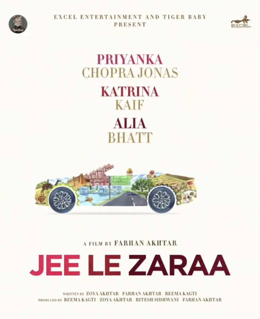 Jee Le Zaraa Movie (2025) – Watch Online, Release Date, Cast, Story, Budget, Collection, Trailer, Poster, Review 1 Jee Le Zaraa Movie (2025) – Watch Online, Release Date, Cast, Story, Budget, Collection, Trailer, Poster, Review