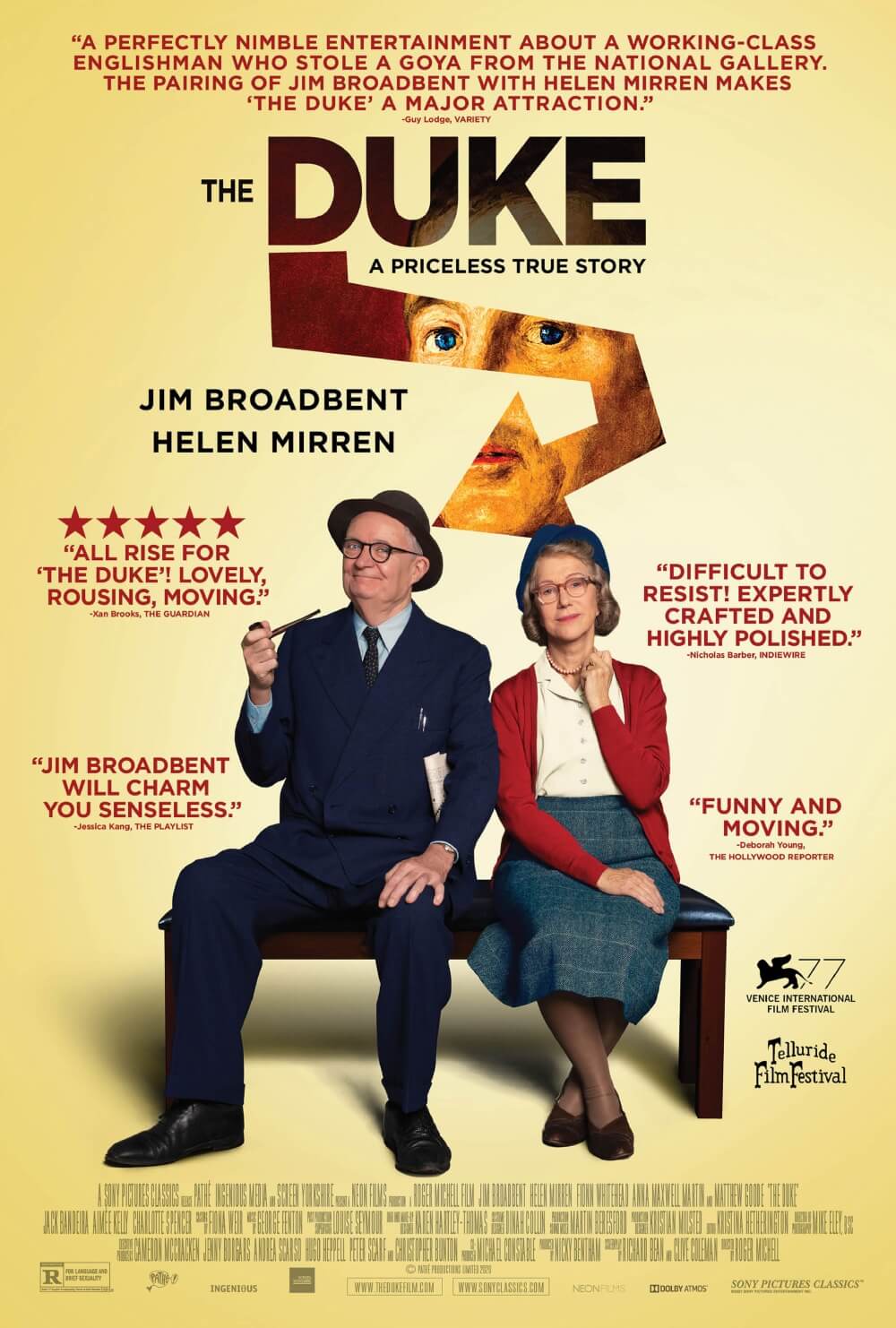 The Duke Movie (2022) – Watch Online, Release Date, Cast, Story, Budget, Collection, Trailer, Poster, Review 1 The Duke Movie (2022) – Watch Online, Release Date, Cast, Story, Budget, Collection, Trailer, Poster, Review