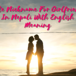 99+ Cute Nicknames For Girlfriend In Nepali With English Meaning