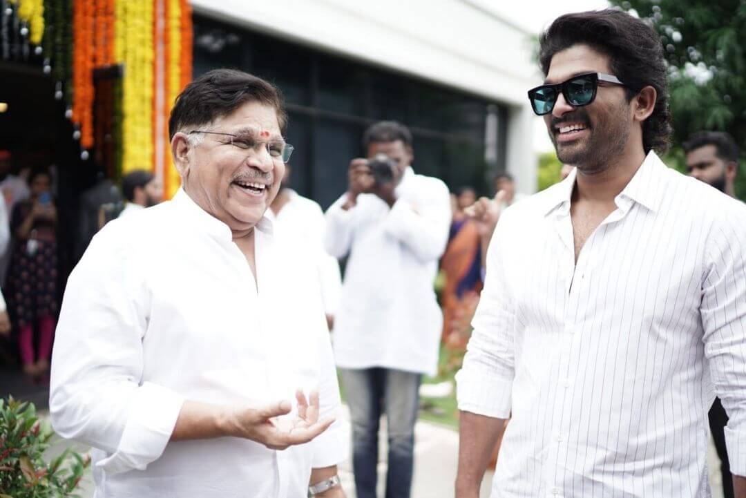 Allu Arjun 2 Allu Arjun and Allu Aravind (Father)