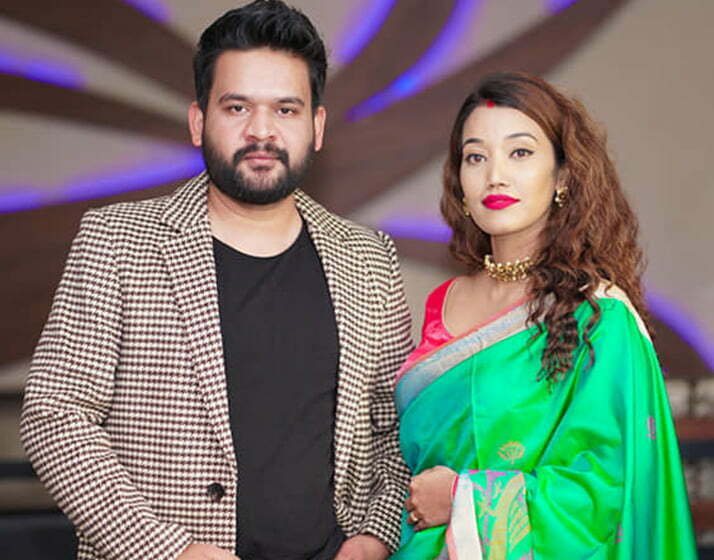 Balen Shah 3 Balen Shah and Wife