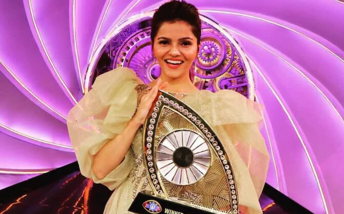Complete List of Bigg Boss Winners (Season 1 To 18): A Look Back at Every Season's Champion 15 Bigg Boss Season 14 Winner Rubina Dilaik