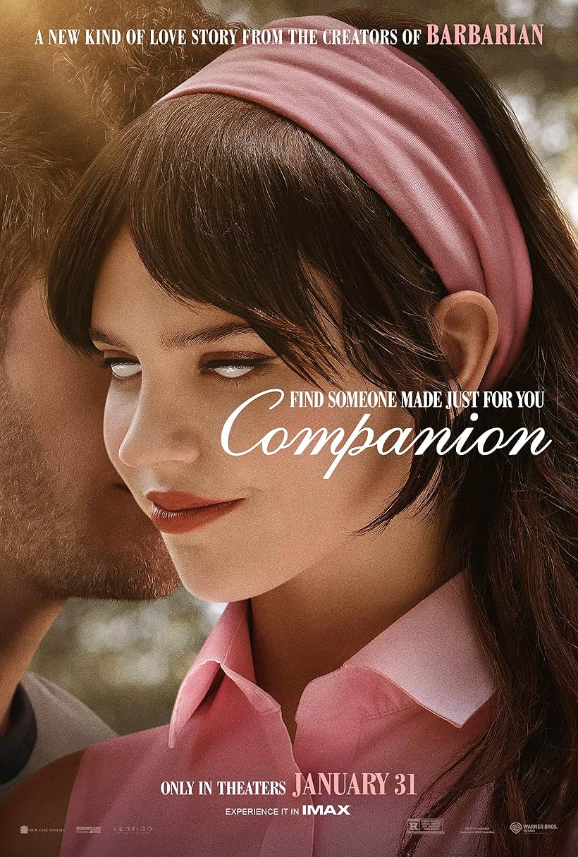 Companion Movie (2025) - Watch Online, Release Date, Cast, Story, Budget, Collection, Trailer, Poster, Review 1 Companion Movie Poster