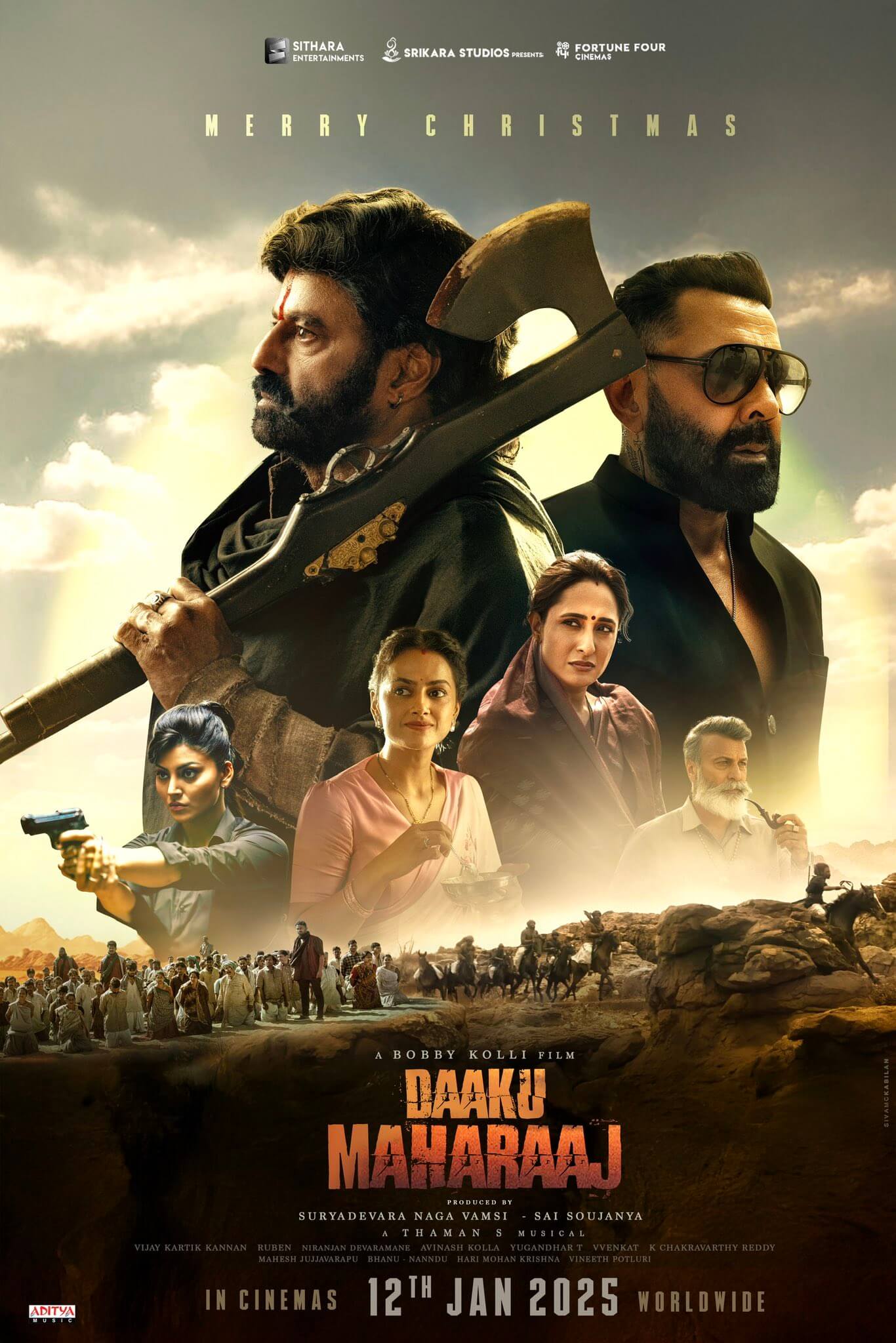Daaku Maharaaj Movie (2025) - Watch Online, Release Date, Cast, Story, Budget, Collection, Trailer, Poster, Review 1 Daaku Maharaaj Movie Poster