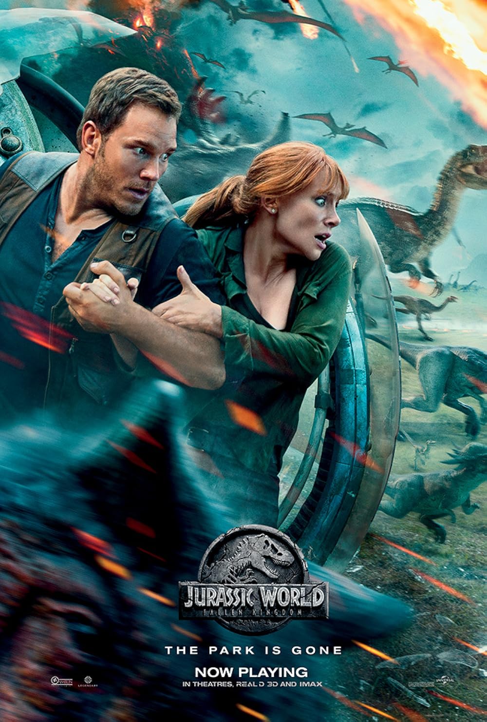 Jurassic World: Fallen Kingdom Movie (2018) – Watch Online, Release Date, Cast, Story, Budget, Collection, Trailer, Poster, Review 1 Jurassic World: Fallen Kingdom Movie Poster