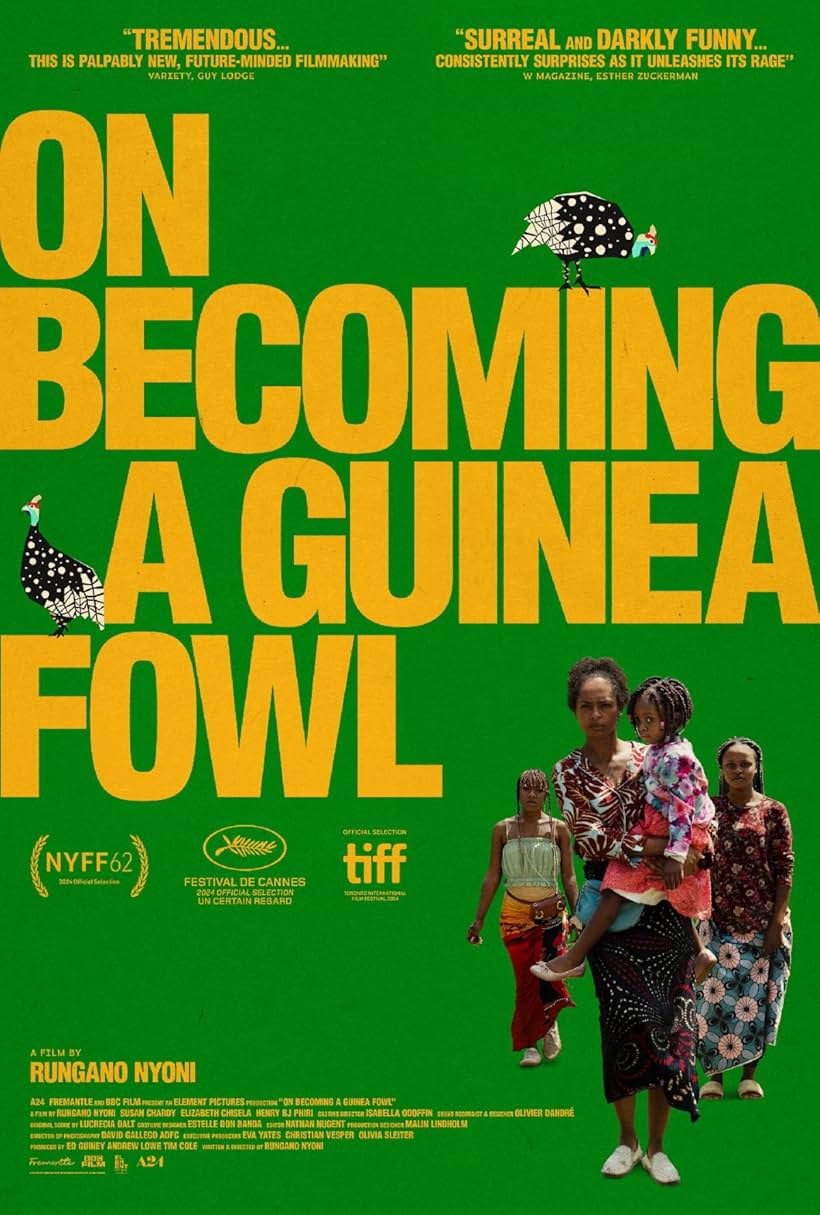 On Becoming a Guinea Fowl Movie (2024) - Watch Online, Release Date, Cast, Story, Budget, Collection, Trailer, Poster, Review 1 On Becoming a Guinea Fowl Movie Poster