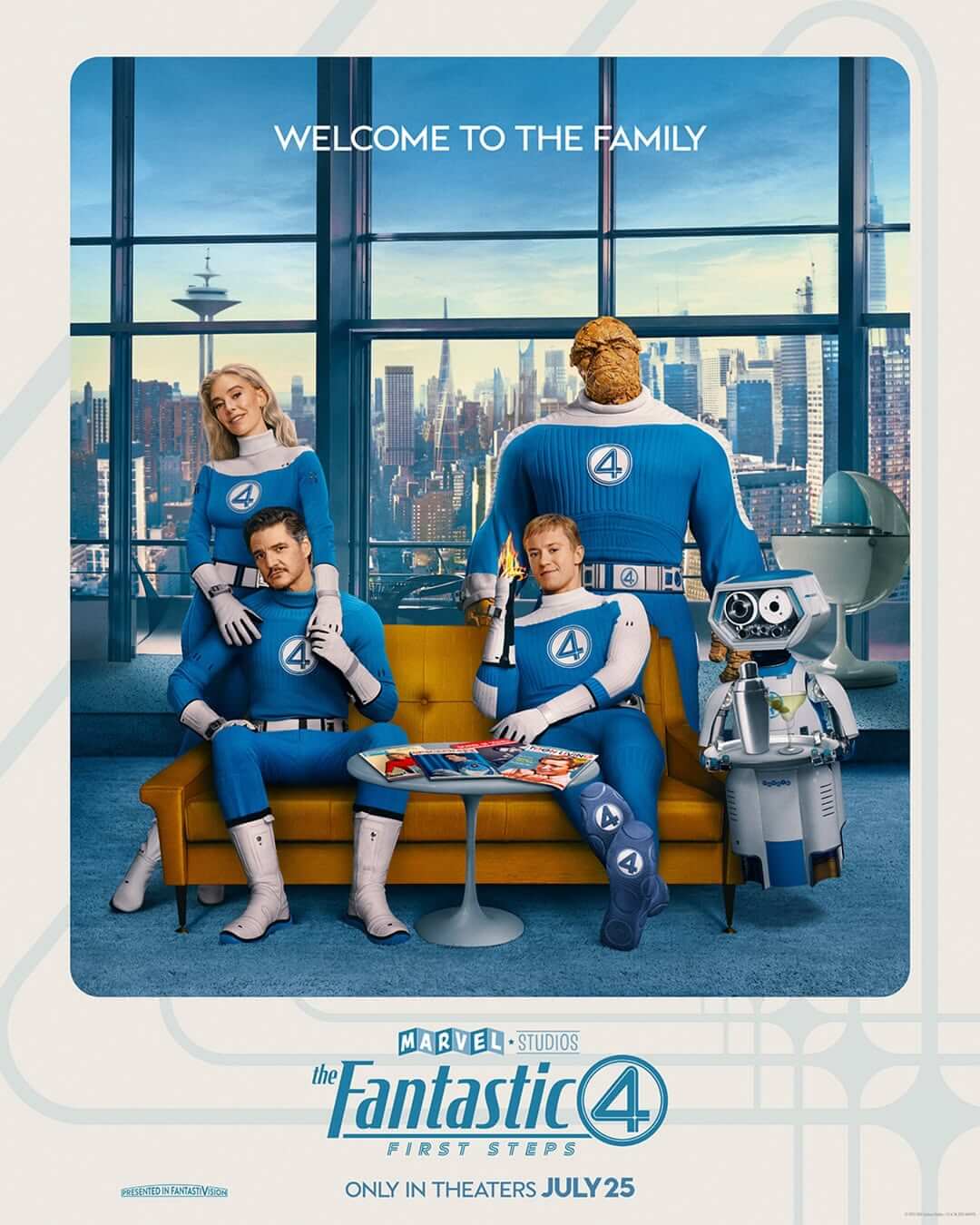 The Fantastic Four: First Steps Movie (2025) - Watch Online, Release Date, Cast, Story, Budget, Collection, Trailer, Poster, Review 1 The Fantastic Four: First Steps (2025) - Watch Online, Release Date, Cast, Story, Budget, Collection, Trailer, Poster, Review