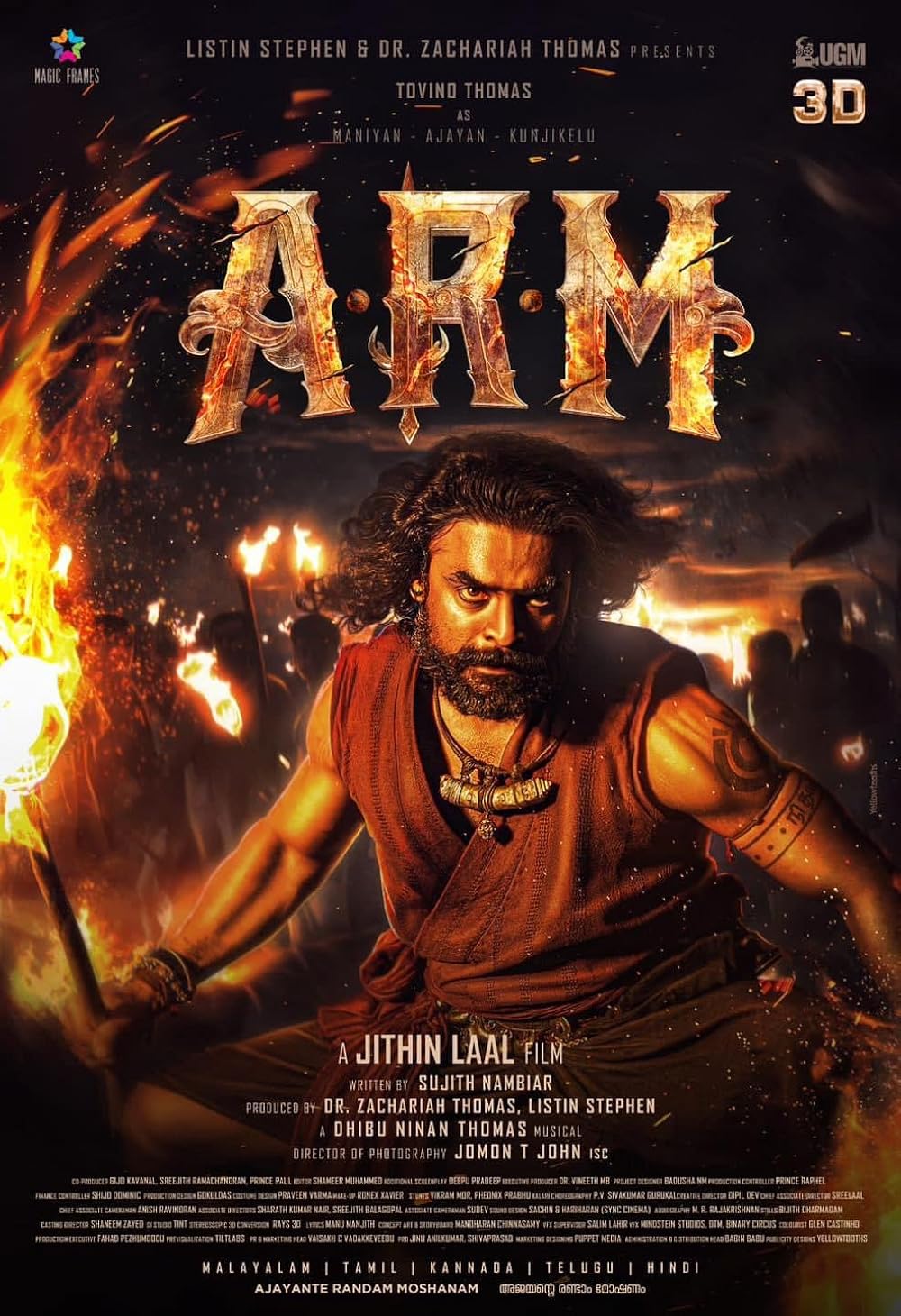 Top 20 Highest Grossing Malayalam Movies of 2024 (Malayalam Box Office Collection Report & Verdict) 6 ARM Movie Poster