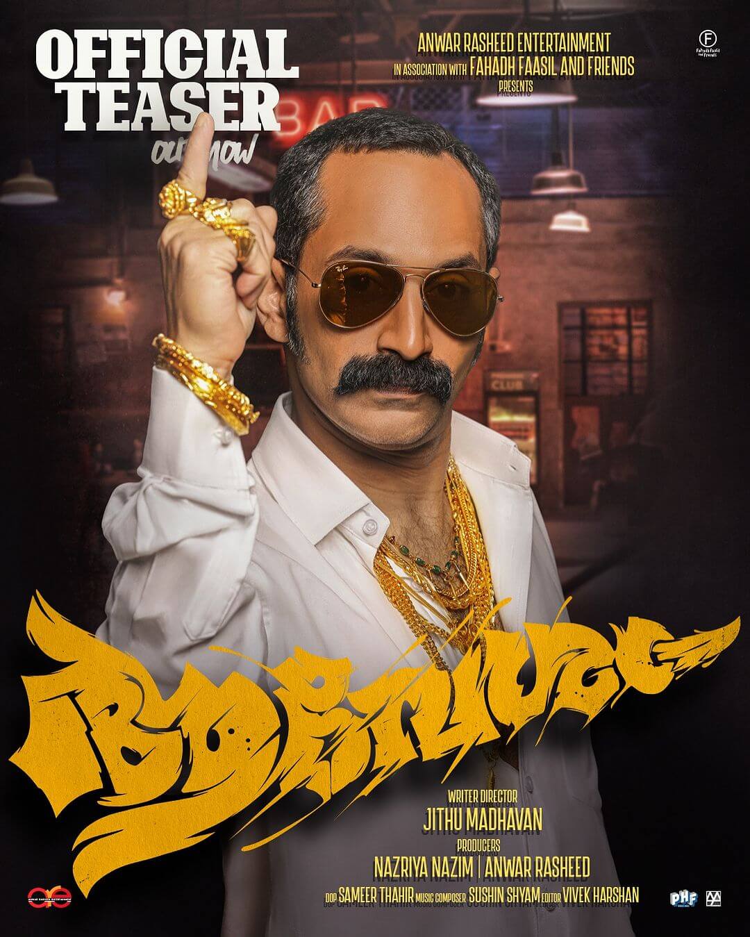 Top 20 Highest Grossing Malayalam Movies of 2024 (Malayalam Box Office Collection Report & Verdict) 4 Aavesham Movie Poster
