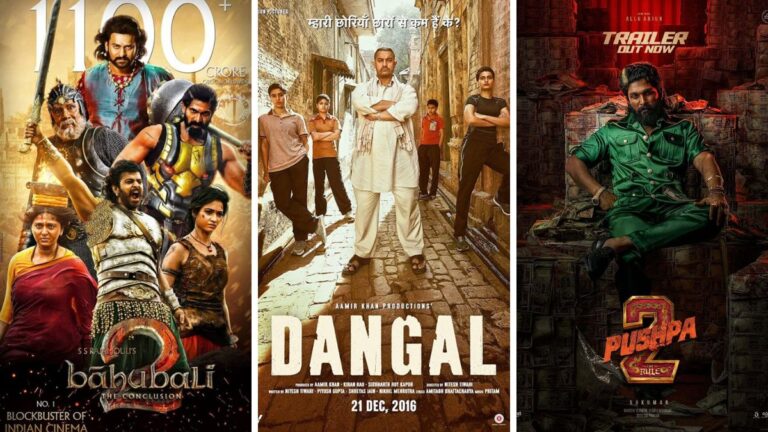 Top 50 Highest Grossing Indian Movies of All Time