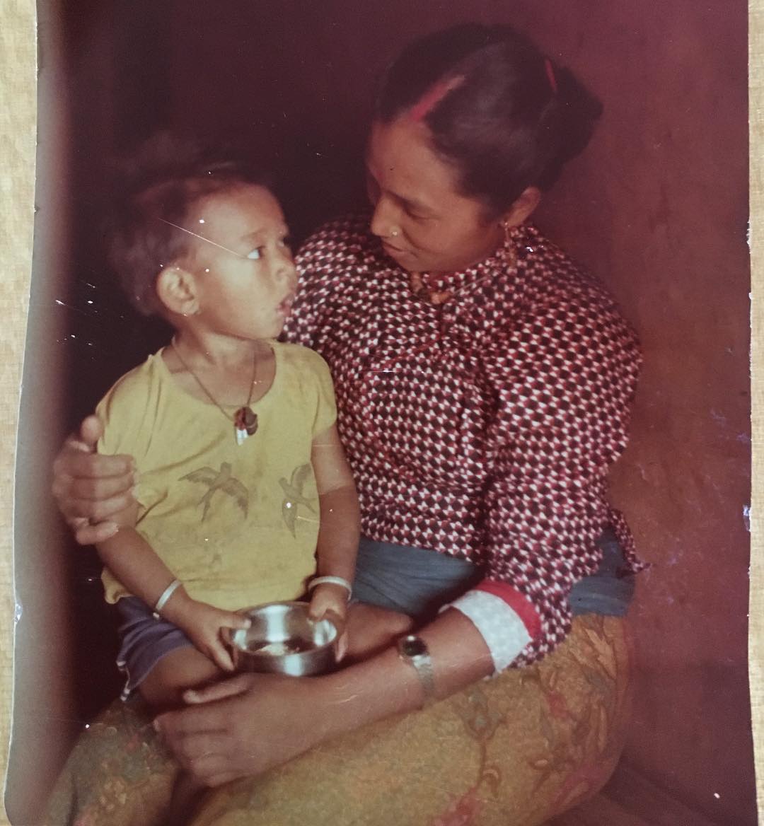 Jeewan Gurung 8 Jeewan Gurung and his mother