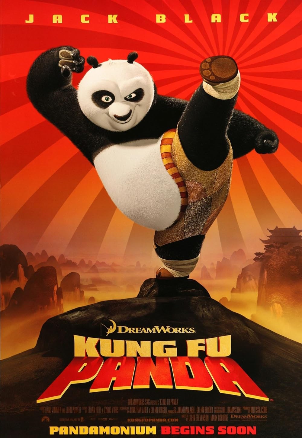 Kung Fu Panda Movie (2008) – Watch Online, Release Date, Cast, Story, Budget, Collection, Trailer, Poster, Review 1 Kung Fu Panda (2008) – Watch Online, Release Date, Cast, Story, Budget, Collection, Trailer, Poster, Review