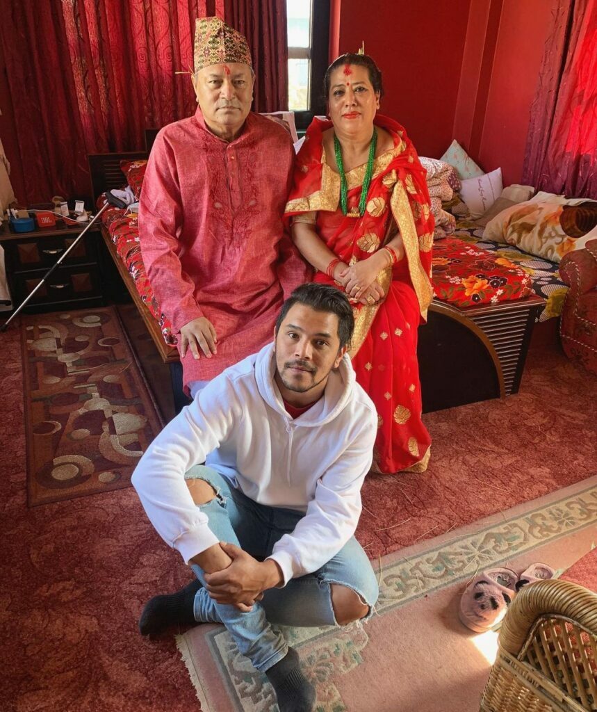 Neetesh Jung Kunwar 12 Neetesh Jung Kunwar and his family