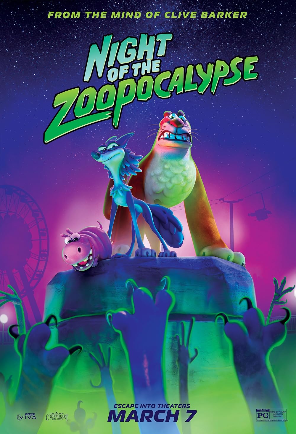 Night of the Zoopocalypse Movie (2024) – Watch Online, Release Date, Cast, Story, Budget, Collection, Trailer, Poster, Review 1 Night of the Zoopocalypse (2024) – Watch Online, Release Date, Cast, Story, Budget, Collection, Trailer, Poster, Review