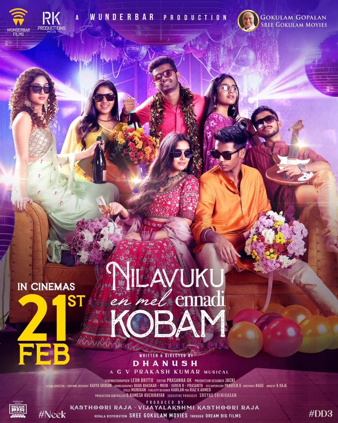 Nilavuku En Mel Ennadi Kobam Movie Poster