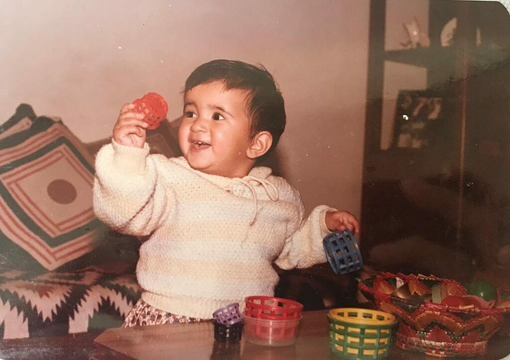Saba Azad 10 Saba Azad Childhood Photo
