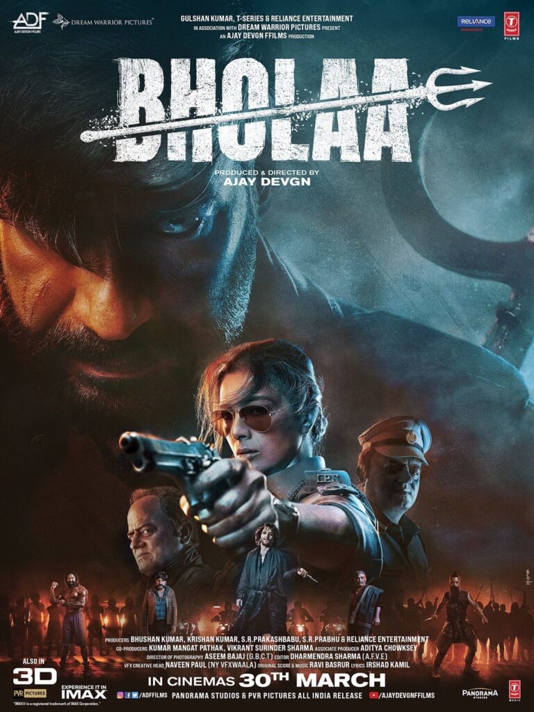 Bholaa (2023) – Watch Online, Release Date, Cast, Story, Budget, Collection, Trailer, Poster, Review