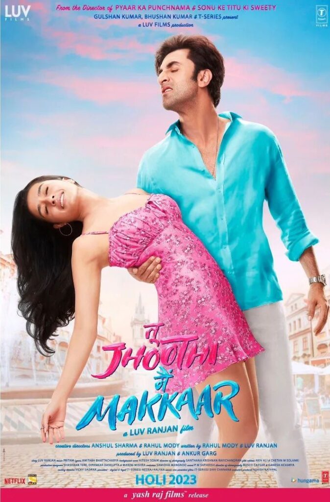 Tu Jhoothi Main Makkaar Movie (2023) – Watch Online, Release Date, Cast, Story, Budget, Collection, Trailer, Poster, Review 1 Tu Jhoothi Main Makkaar (2023) – Watch Online, Release Date, Cast, Story, Budget, Collection, Trailer, Poster, Review
